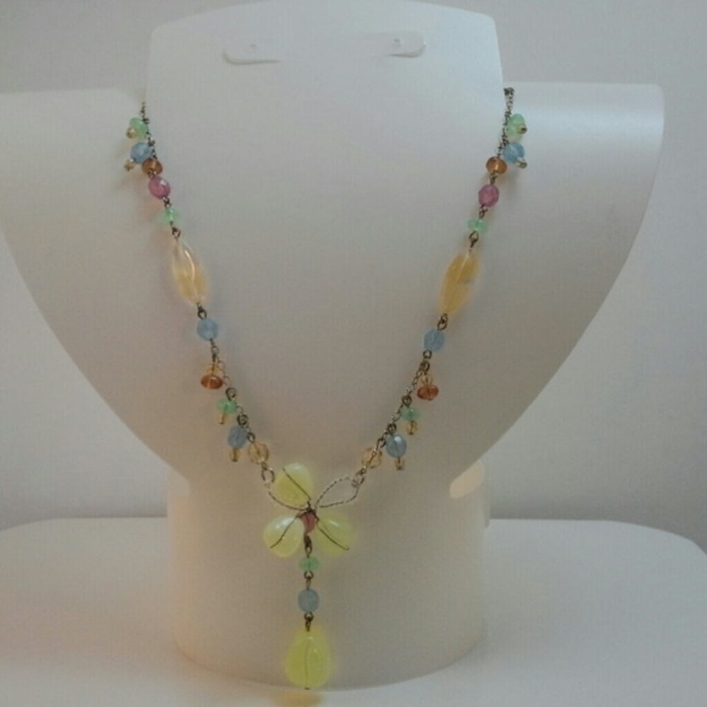Semi Precious Stone Necklace - Picture 3 of 3